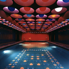 Swimming Pool, Spiegel Publishing House, Hamburg, Germany, 1969, © photo: Panton Design Basel 