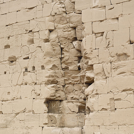 8th Pylon (Karnak, 1458 BCE, Luxor), 2017 © Bas Princen