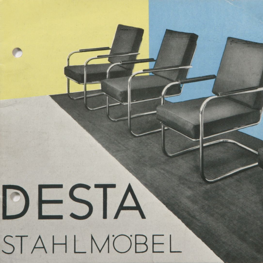 Katalog DESTA Stahlmöbel, 1931 (Graphics: Otto Rittweger, detail) © Vitra Design Museum, Anton Lorenz estate