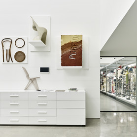 View of the Schaudepot Lab and window to the lamp collection, photo © Vitra Design Museum, Mark Niedermann